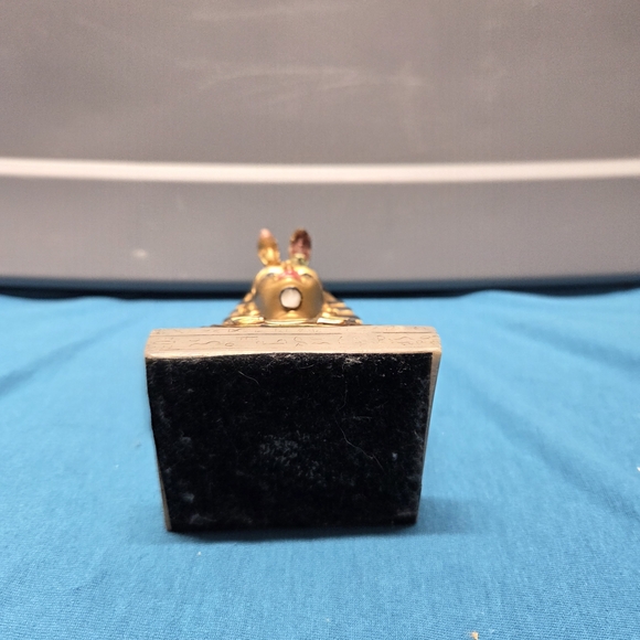 VTG Egyptian Statue Pharaoh King Tutankhamun Bust A.C.K Trading Co. 4" Tall - Picture 4 of 7